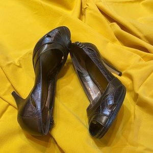 GIANNI BINI Bronze Shoes Size 9M